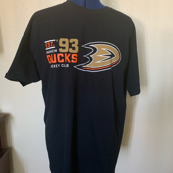 Mel Merc Anaheim Duck 1993 Black T-Shirt XL 119 - Picture 7 of 7